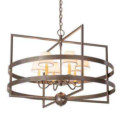 Meyda Tiffany Aldari 6 Light 36" Wide Chandelier