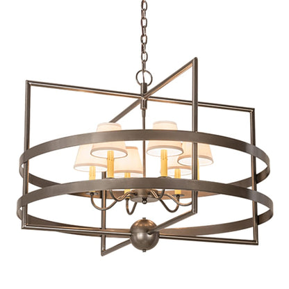 Meyda Tiffany Aldari 6 Light 36" Wide Chandelier