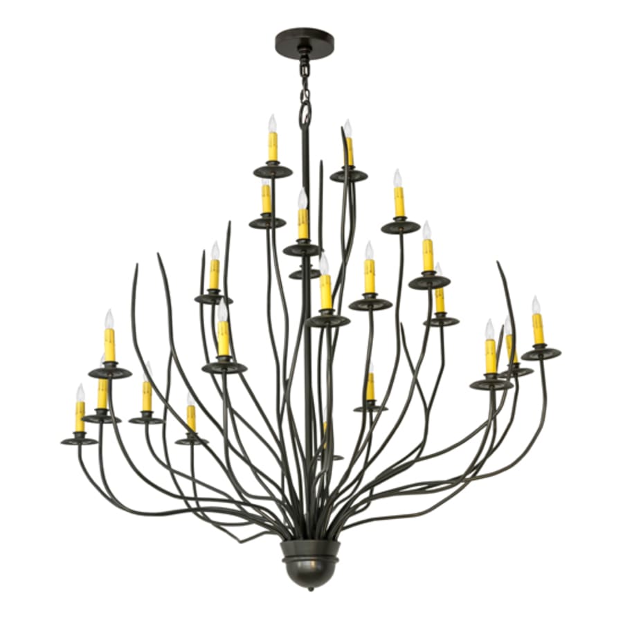 Meyda Tiffany Sycamore 22 Light 54" Wide Taper Candle Style Chandelier