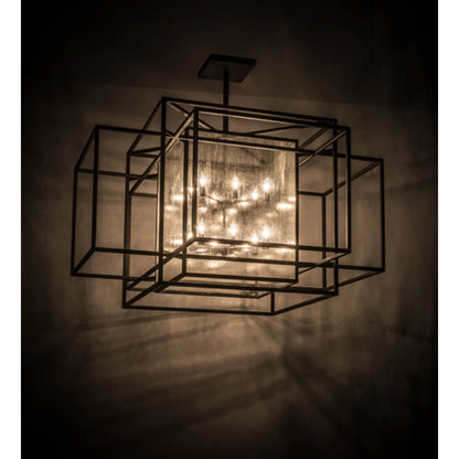 Meyda Tiffany Kitzi 16 Light 85" Wide Pendant