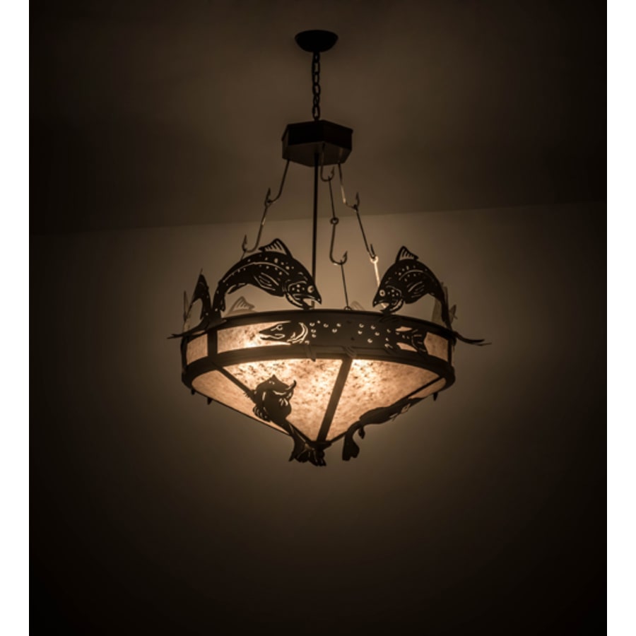 Meyda Tiffany Catch of the Day 6 Light 35" Wide Pendant