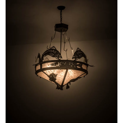 Meyda Tiffany Catch of the Day 6 Light 35" Wide Pendant