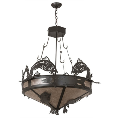 Meyda Tiffany Catch of the Day 6 Light 35" Wide Pendant