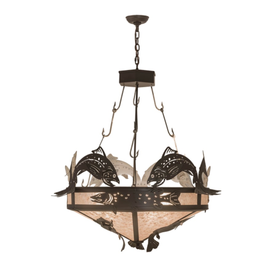 Meyda Tiffany Catch of the Day 6 Light 35" Wide Pendant