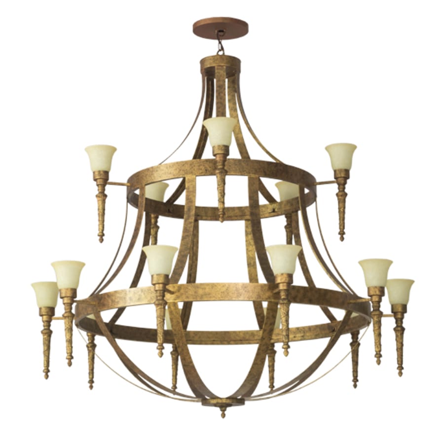 Meyda Tiffany Pontoise 15 Light 72" Wide Chandelier