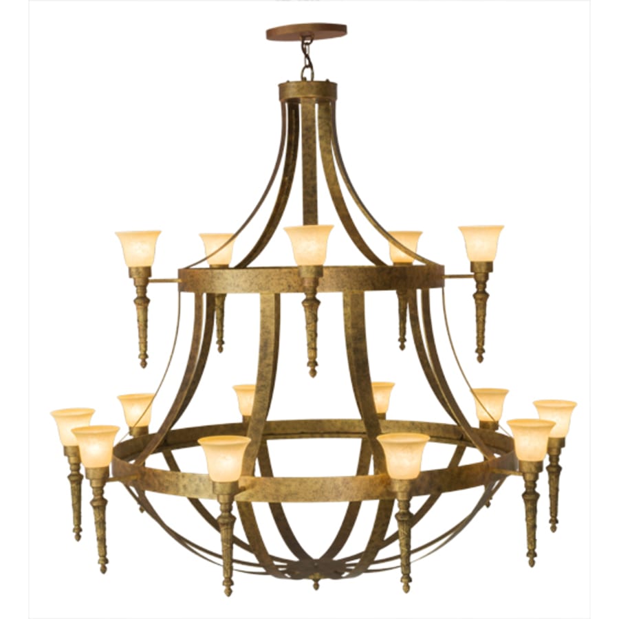 Meyda Tiffany Pontoise 15 Light 72" Wide Chandelier