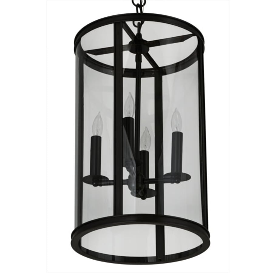 Meyda Tiffany Cilindro 4 Light 12" Wide Taper Candle Pendant