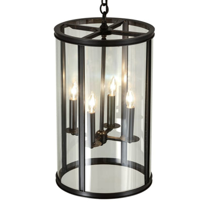 Meyda Tiffany Cilindro 4 Light 12" Wide Taper Candle Pendant