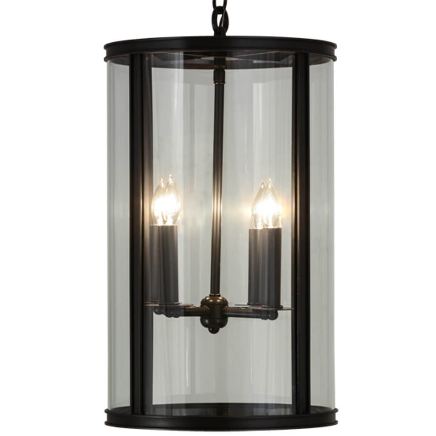 Meyda Tiffany Cilindro 4 Light 12" Wide Taper Candle Pendant