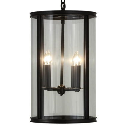 Meyda Tiffany Cilindro 4 Light 12" Wide Taper Candle Pendant