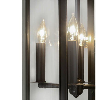 Meyda Tiffany Cilindro 4 Light 12" Wide Taper Candle Pendant