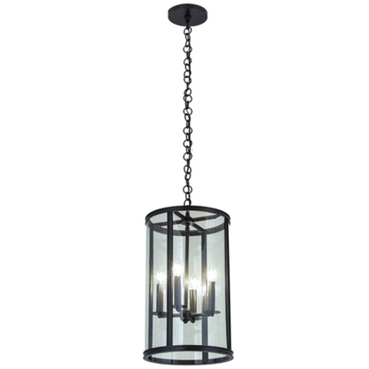 Meyda Tiffany Cilindro 4 Light 12" Wide Taper Candle Pendant