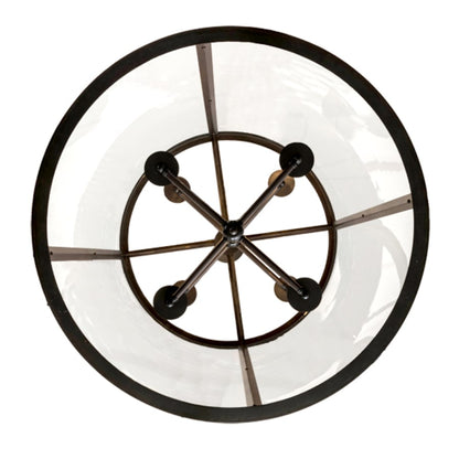 Meyda Tiffany Cilindro 8 Light 24" Wide Taper Candle Pendant