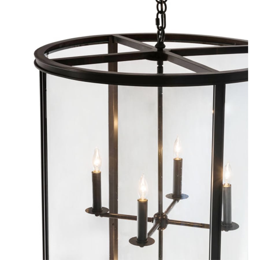 Meyda Tiffany Cilindro 8 Light 24" Wide Taper Candle Pendant
