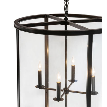 Meyda Tiffany Cilindro 8 Light 24" Wide Taper Candle Pendant