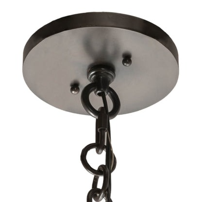 Meyda Tiffany Cilindro 8 Light 24" Wide Taper Candle Pendant