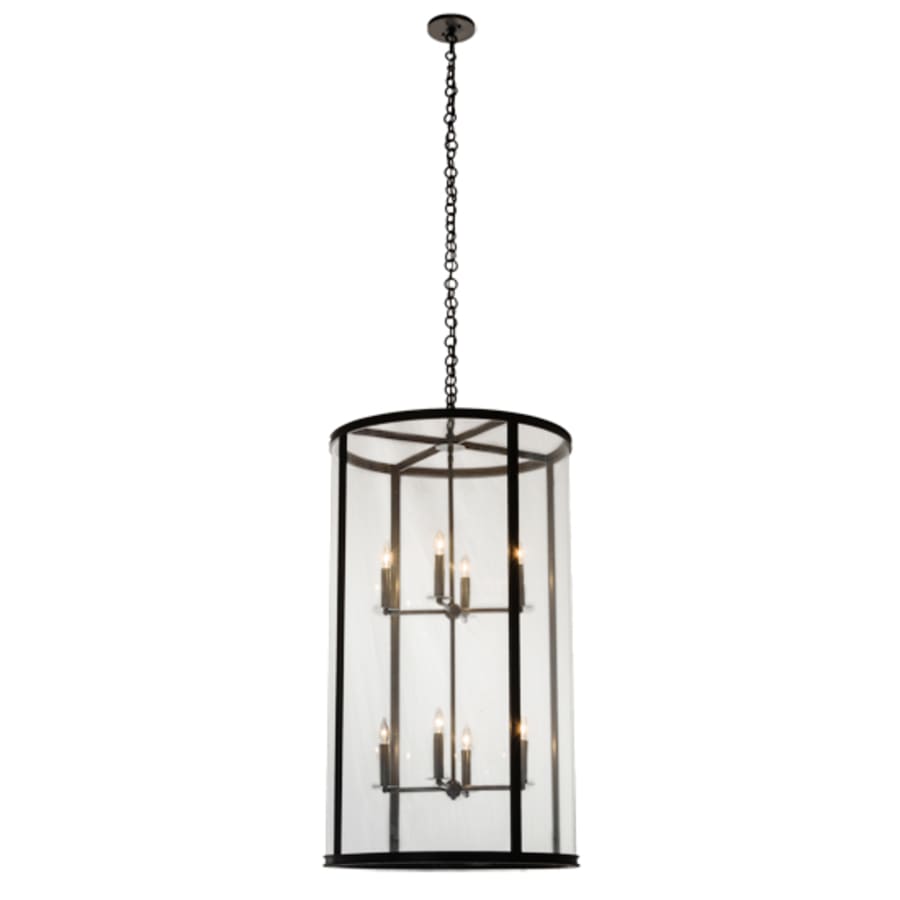 Meyda Tiffany Cilindro 8 Light 24" Wide Taper Candle Pendant