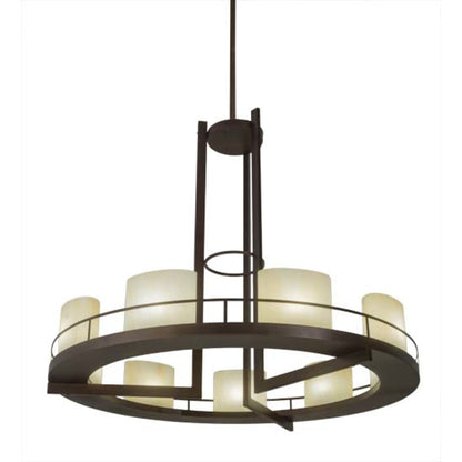 Meyda Tiffany Loxley Tac Air 9 Light 68" Wide Ring Chandelier