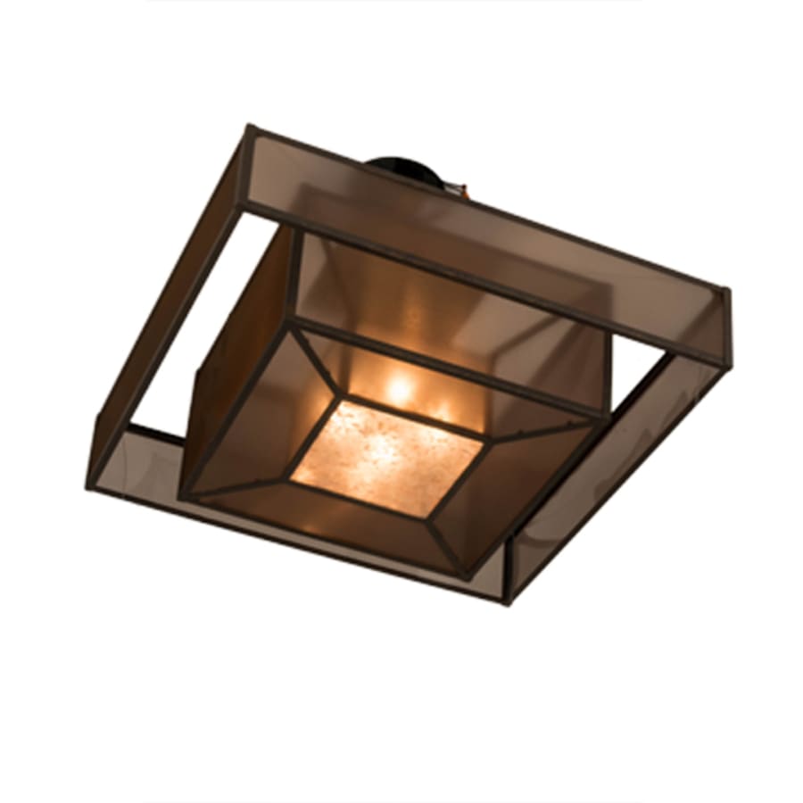 Meyda Tiffany Umador 4 Light 51" Wide Semi-Flush Square Ceiling Fixture