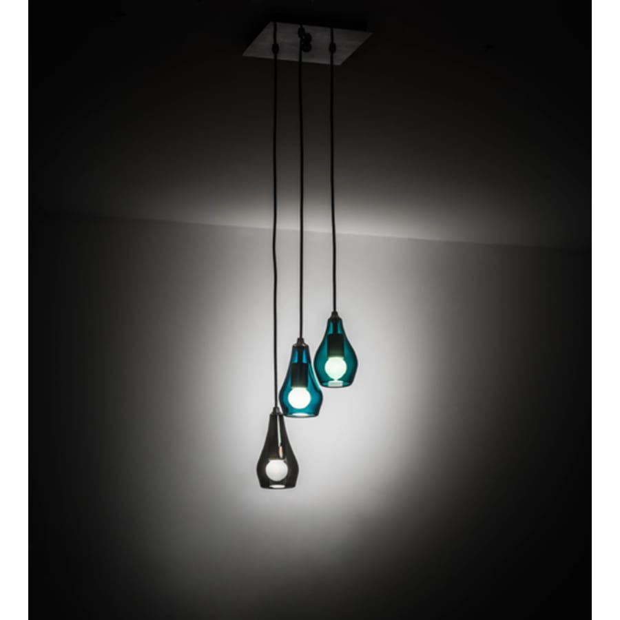 Meyda Tiffany Anjou 3 Light 14" Wide Multi Light Pendant
