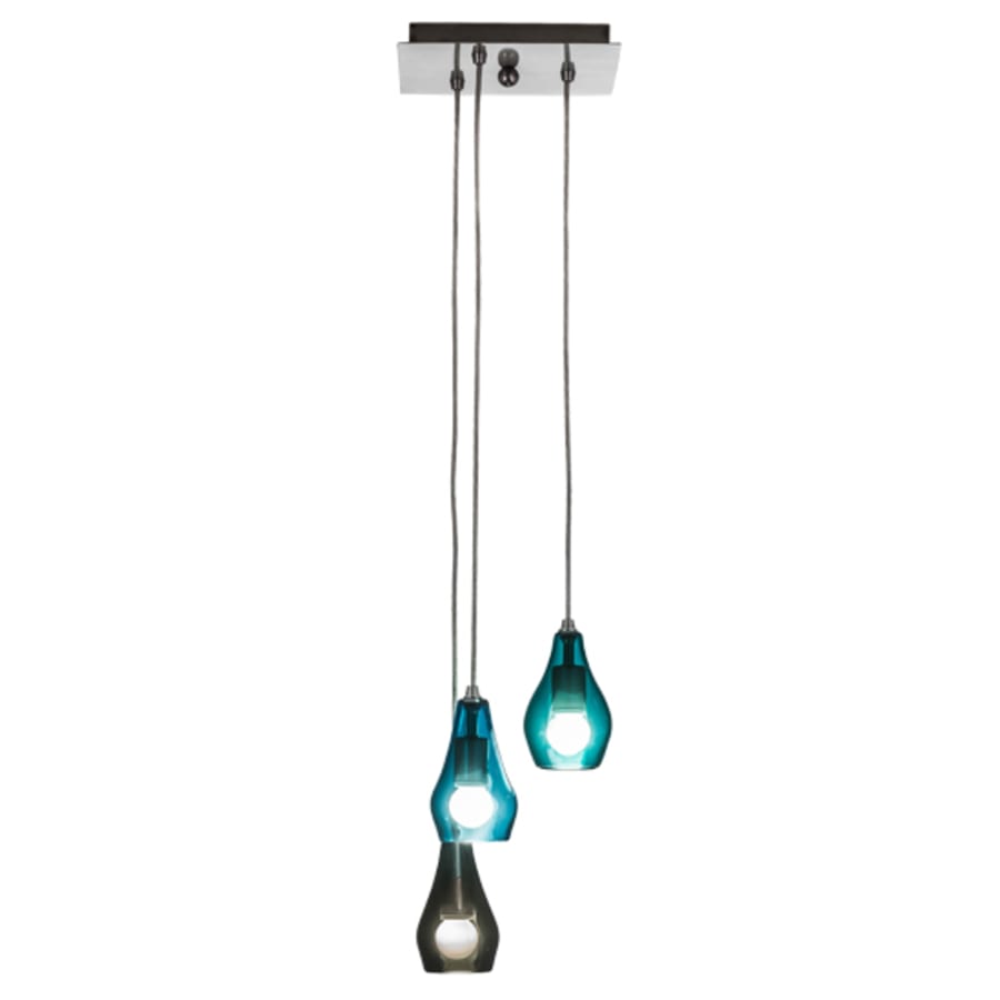 Meyda Tiffany Anjou 3 Light 14" Wide Multi Light Pendant