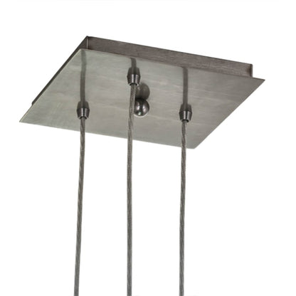 Meyda Tiffany Anjou 3 Light 14" Wide Multi Light Pendant