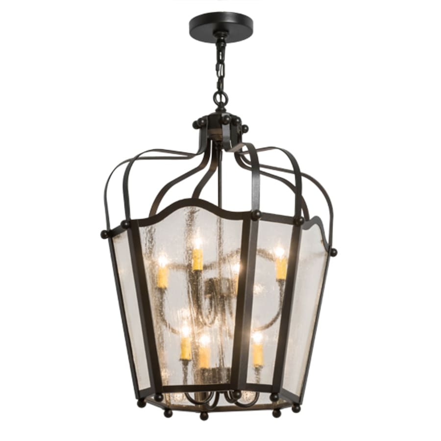 Meyda Tiffany Citadel 8 Light 22" Wide Taper Candle Pendant