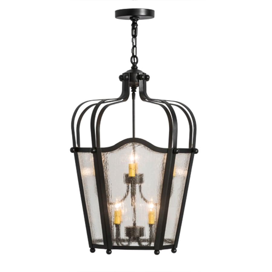 Meyda Tiffany Citadel 8 Light 22" Wide Taper Candle Pendant