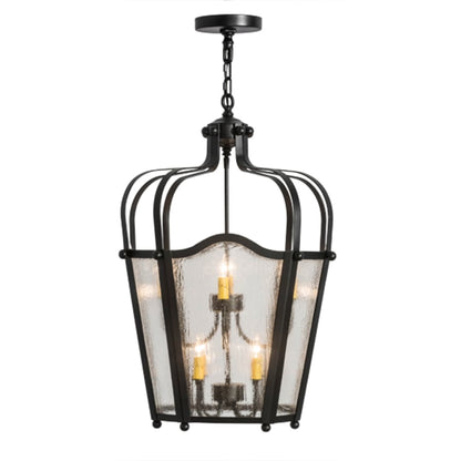 Meyda Tiffany Citadel 8 Light 22" Wide Taper Candle Pendant