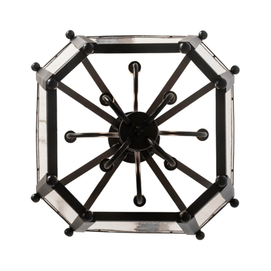 Meyda Tiffany Citadel 8 Light 22" Wide Taper Candle Pendant