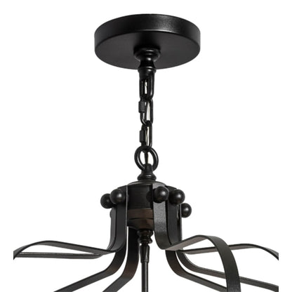 Meyda Tiffany Citadel 8 Light 22" Wide Taper Candle Pendant