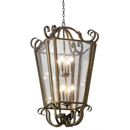 Meyda Tiffany Marin 8 Light 40" Wide Taper Candle Pendant