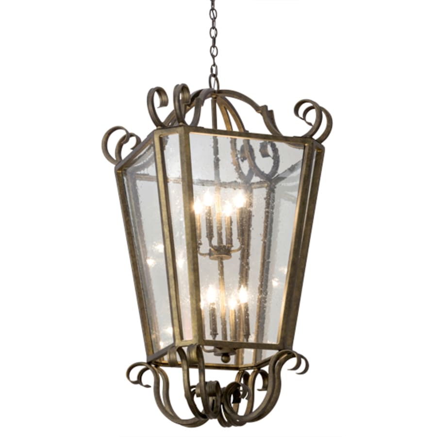 Meyda Tiffany Marin 8 Light 40" Wide Taper Candle Pendant