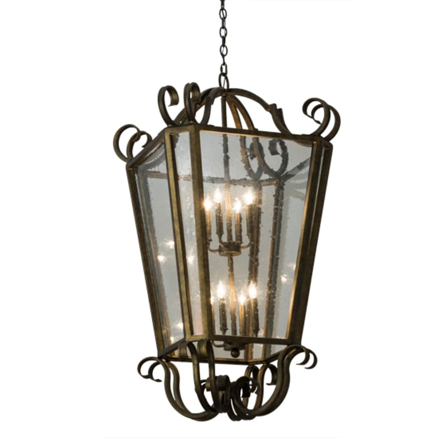 Meyda Tiffany Marin 8 Light 40" Wide Taper Candle Pendant