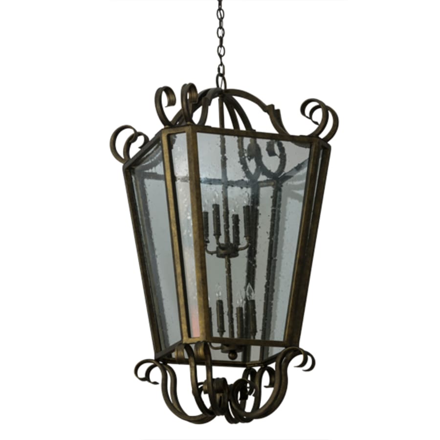 Meyda Tiffany Marin 8 Light 40" Wide Taper Candle Pendant