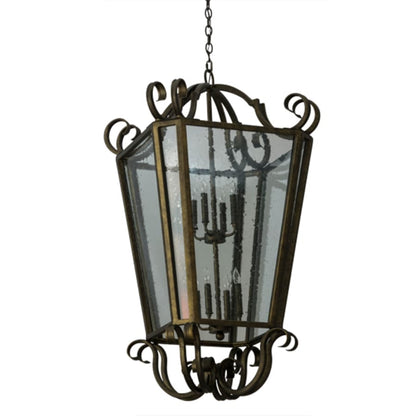 Meyda Tiffany Marin 8 Light 40" Wide Taper Candle Pendant