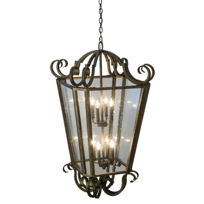 Meyda Tiffany Marin 8 Light 40" Wide Taper Candle Pendant