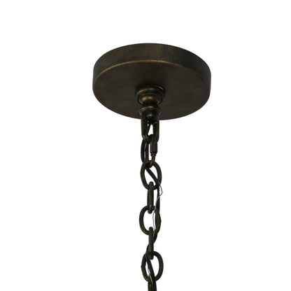 Meyda Tiffany Marin 8 Light 40" Wide Taper Candle Pendant