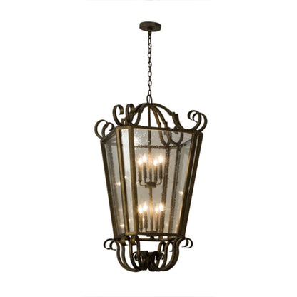 Meyda Tiffany Marin 8 Light 40" Wide Taper Candle Pendant