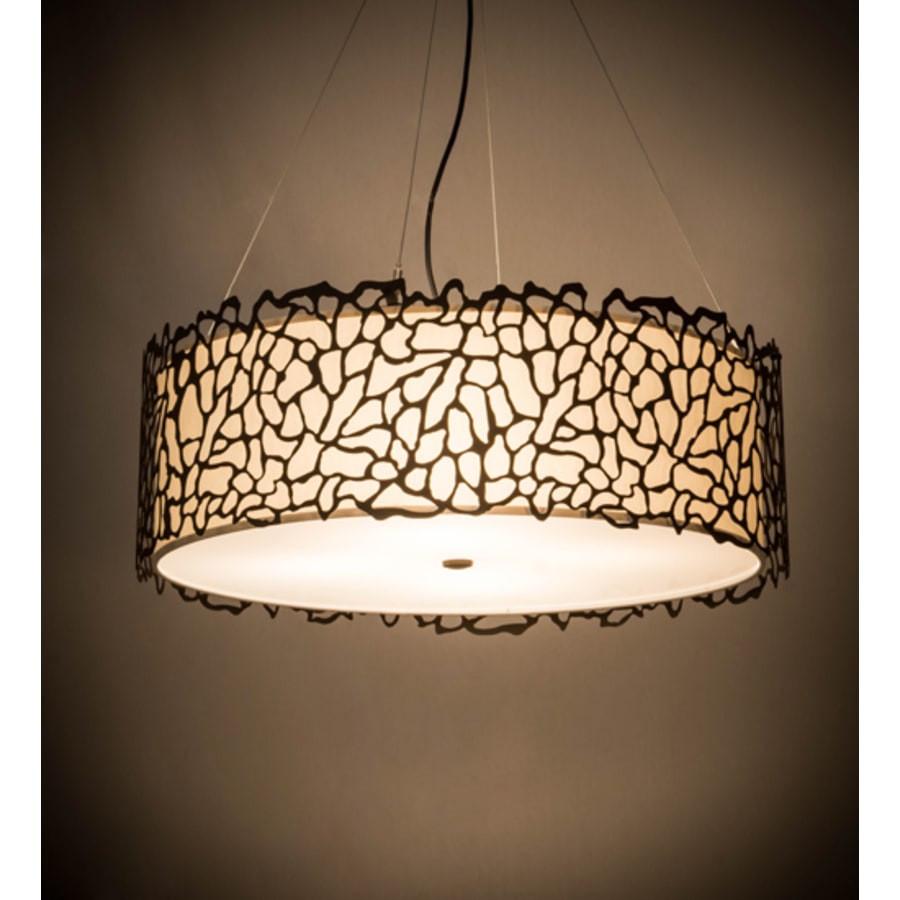 Meyda Tiffany Parmecia 4 Light 30" Wide Suspension Pendant