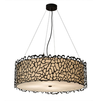 Meyda Tiffany Parmecia 4 Light 30" Wide Suspension Pendant