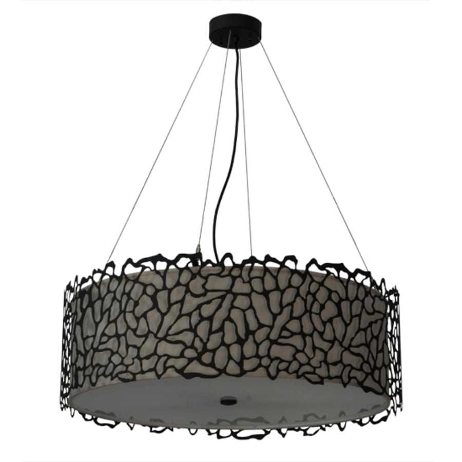 Meyda Tiffany Parmecia 4 Light 30" Wide Suspension Pendant