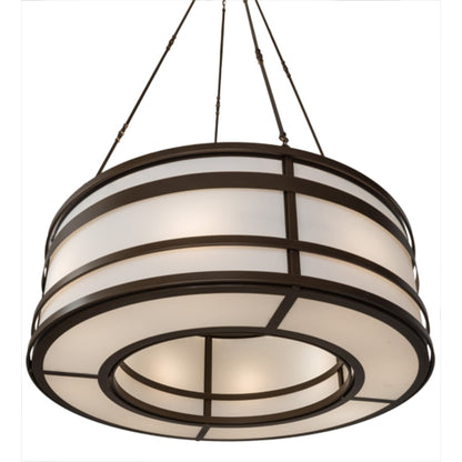 Meyda Tiffany Sargent 8 Light 72" Wide Pendant