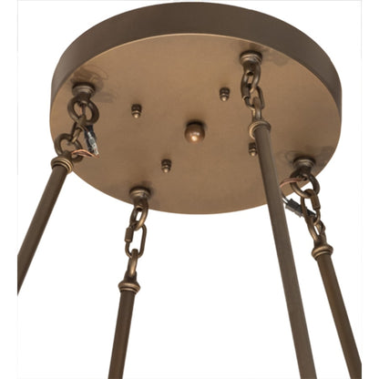 Meyda Tiffany Sargent 8 Light 72" Wide Pendant
