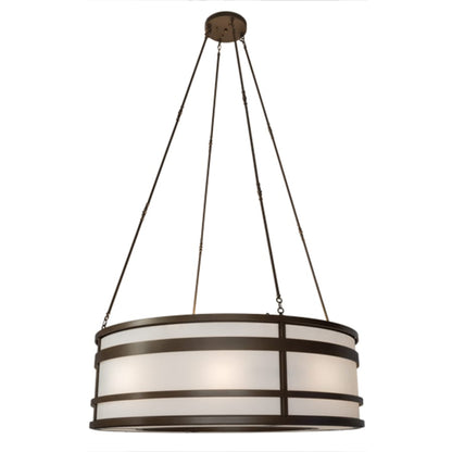 Meyda Tiffany Sargent 8 Light 72" Wide Pendant