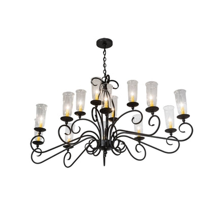 Meyda Tiffany Wallis 14 Light 36" Wide Chandelier