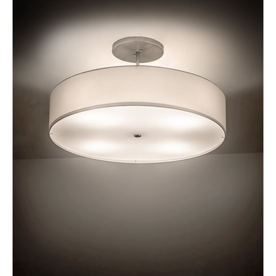 Meyda Tiffany Cilindro 4 Light 36" Wide Semi-Flush Drum Ceiling Fixture
