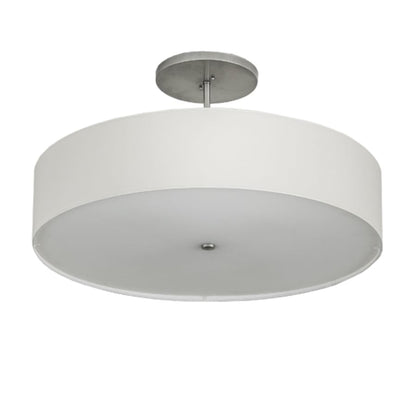 Meyda Tiffany Cilindro 4 Light 36" Wide Semi-Flush Drum Ceiling Fixture
