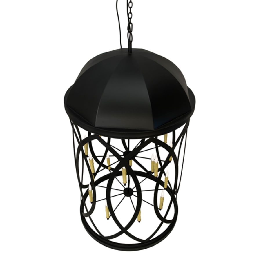 Meyda Tiffany Grafton 18 Light 42" Wide Taper Candle Pendant