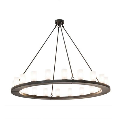 Meyda Tiffany Loxley 20 Light 60" Wide Ring Chandelier